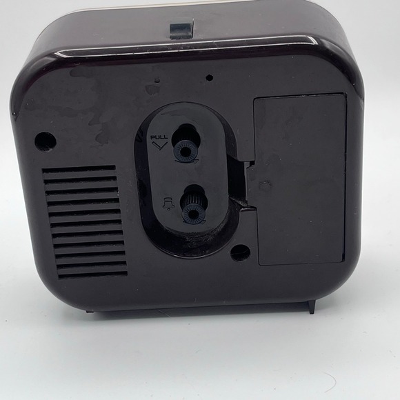 Vintage Sunbeam Quartz Alarm Clock SCC 883-28 Japan Brown Retro Tested Works - Picture 2 of 4